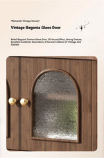 Elegant Solid Wood TV Stand with Glass Doors - Modern Multi-Layer Design for Stylish Living Rooms halmh-5302