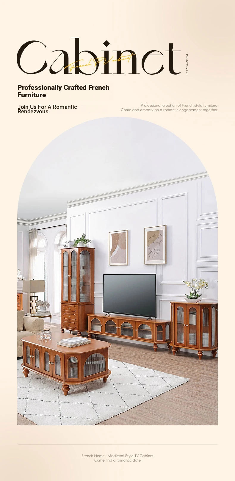 Elegant Solid Wood Coffee Table with Multi-Layer Board and Glass Design – Stylish Living Room Furniture Solution halmh-5308