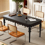 Elegant Solid Wood Dining Table with Multi-Layer Board - Perfect for Modern Home Decor halmh-5318