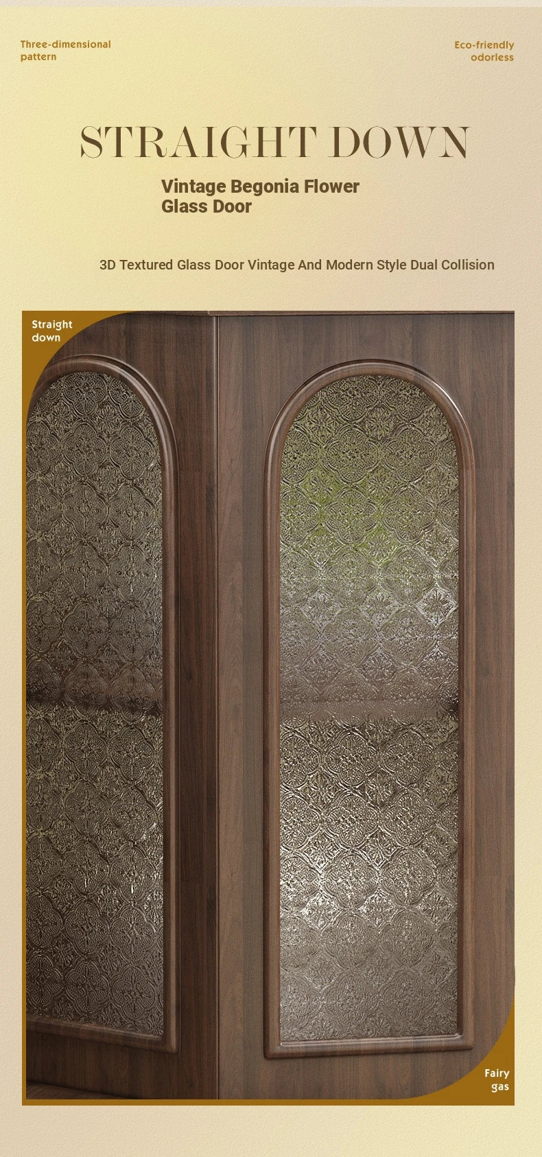 Stylish Black Walnut Wood Side Table with Glass Inserts - Modern Multi-Layer Design for Living Room & Bedroom halmh-5325