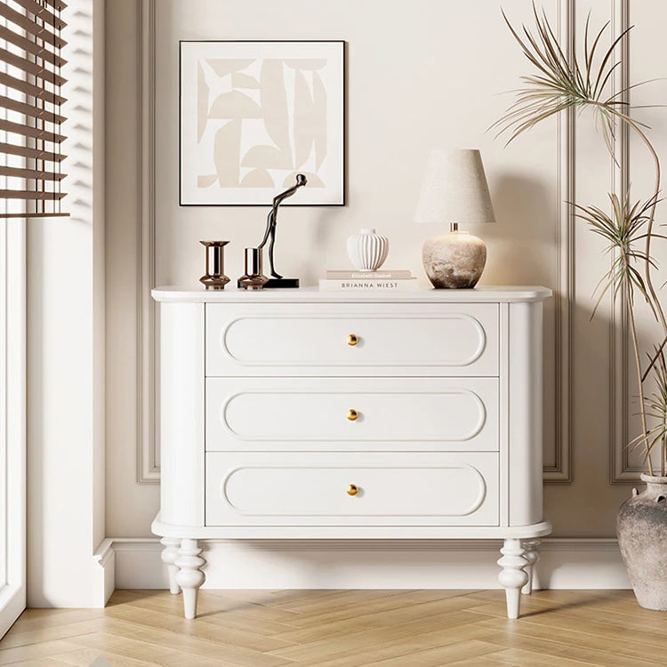 Elegant Solid Wood Nightstand with Multi-Layer Board Design – Stylish Storage Solution for Any Bedroom halmh-5326