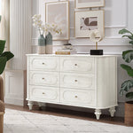 Elegant Solid Wood Cabinet with 6 Drawers – Stylish Storage Solution for Your Home halmh-5327