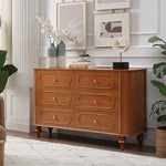 Elegant Solid Wood Cabinet with 6 Drawers – Stylish Storage Solution for Your Home halmh-5327