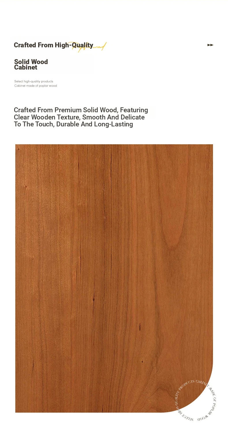 Elegant Solid Wood Cabinet with 6 Drawers – Stylish Storage Solution for Your Home halmh-5327