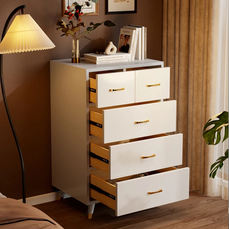 Stylish Solid Wood Bedside Cupboard with Ample Storage hbs-4426