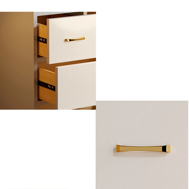 Stylish Solid Wood Bedside Cupboard with Ample Storage hbs-4426