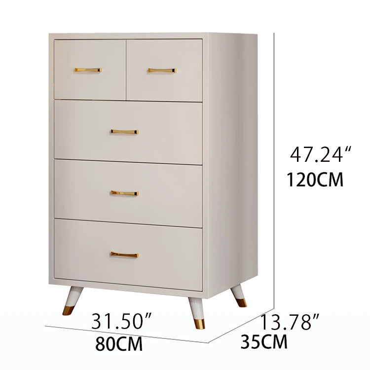 Stylish Solid Wood Bedside Cupboard with Ample Storage hbs-4426