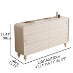 Stylish Solid Wood Cabinet with Modern Design – Perfect for Elegant Storage hbs-4427