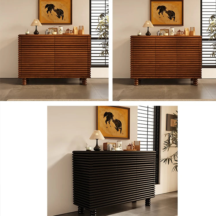 Stylish Solid Wood Cabinet with Modern Design for Living Room Storage hbs-4437