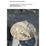 Stylish Sintered Stone Coffee Table with Stainless Steel Base - Elegant Multi-Layer Design for Modern Living Rooms hbso-3016