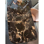 Stylish Sintered Stone Dining Table with Stainless Steel Multi-Layer Board - Modern Elegance for Your Home hbso-3018