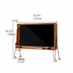 Elegant Cherry Wood TV Stand - Stylish and Durable Home Entertainment Center hby-4601