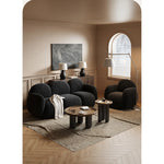 Cozy Solid Wood & Cashmere PVC Bread Sofa for Modern Living Rooms - Enhance Your Space! hch-3072