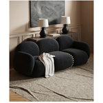 Cozy Solid Wood & Cashmere PVC Bread Sofa for Modern Living Rooms - Enhance Your Space! hch-3072