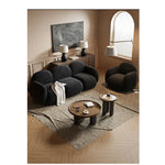 Cozy Solid Wood & Cashmere PVC Bread Sofa for Modern Living Rooms - Enhance Your Space! hch-3072