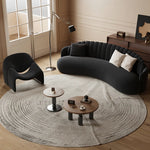 Elegant Solid Wood & PVC Sofa – Modern Chic Design for Your Living Room Comfort hch-3073