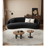 Elegant Solid Wood & PVC Sofa – Modern Chic Design for Your Living Room Comfort hch-3073