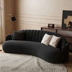 Elegant Solid Wood & PVC Sofa – Modern Chic Design for Your Living Room Comfort hch-3073
