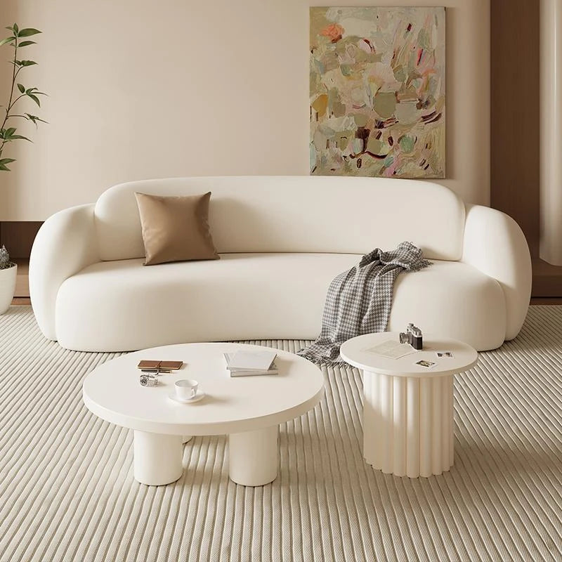 Modern Curved Sofa - Stylish Upholstered Couch for Cozy Living Rooms hch-3074