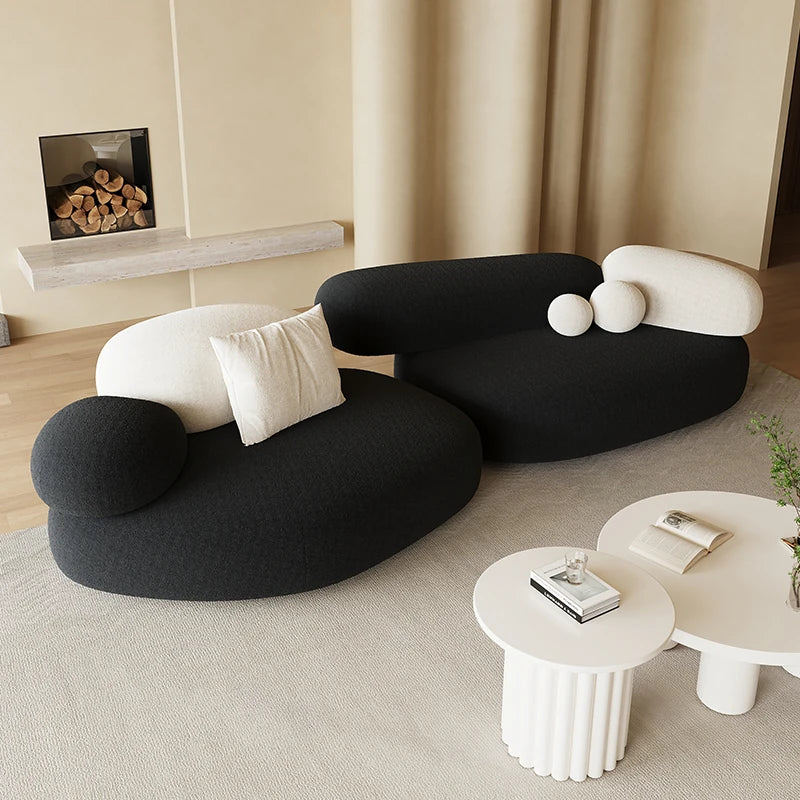 Modern Cashmere Sofa Set - Cozy & Stylish Living Room Furniture for Chic Interiors hch-3075