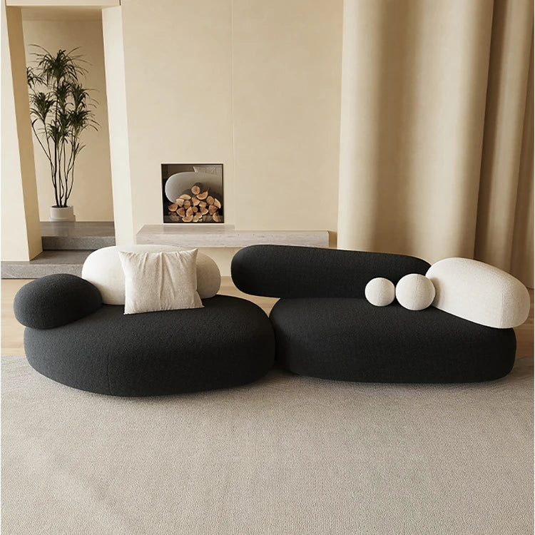Modern Cashmere Sofa Set - Cozy & Stylish Living Room Furniture for Chic Interiors hch-3075