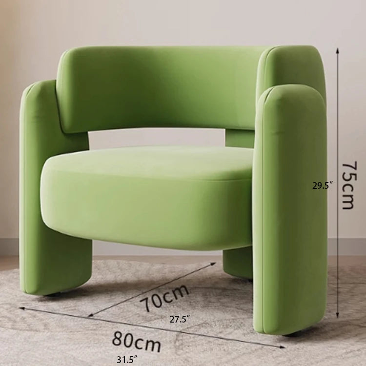 Modern Solid Wood Chair Set in Stylish Green and Cream for Chic Home Decor hch-3078