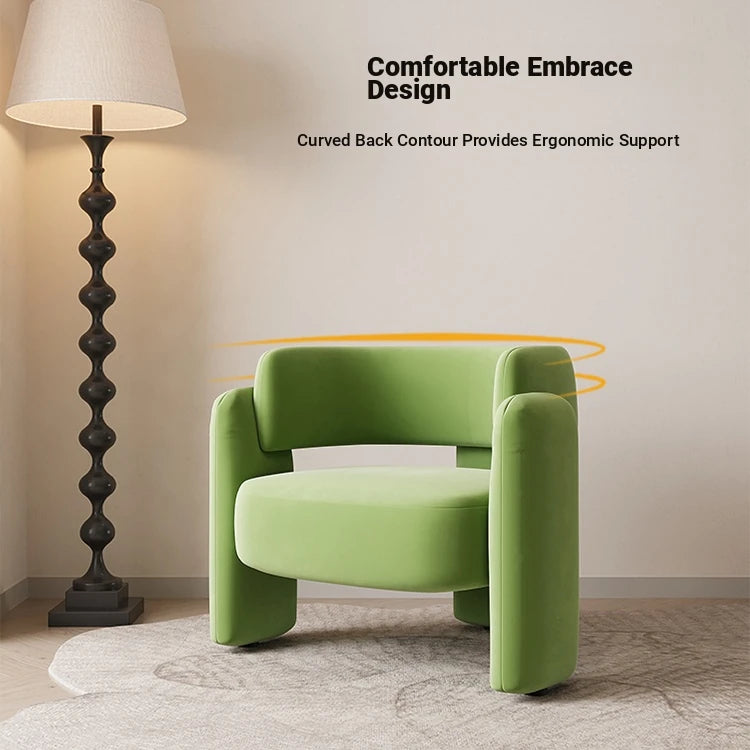 Modern Solid Wood Chair Set in Stylish Green and Cream for Chic Home Decor hch-3078