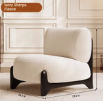 Luxurious Cashmere Accent Chair - Modern Design for Stylish Living Rooms hch-3084