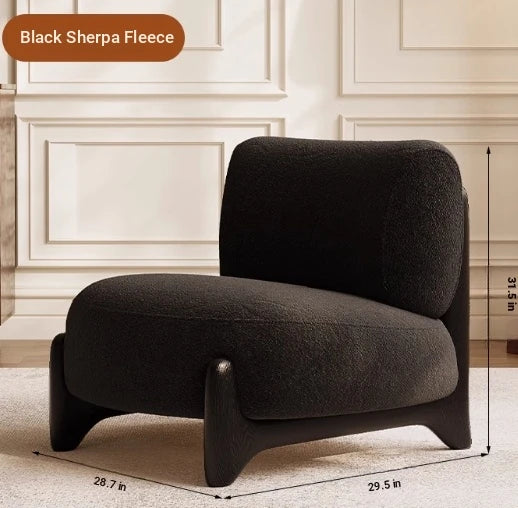 Luxurious Cashmere Accent Chair - Modern Design for Stylish Living Rooms hch-3084