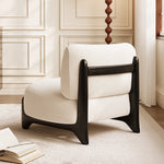 Luxurious Cashmere Accent Chair - Modern Design for Stylish Living Rooms hch-3084
