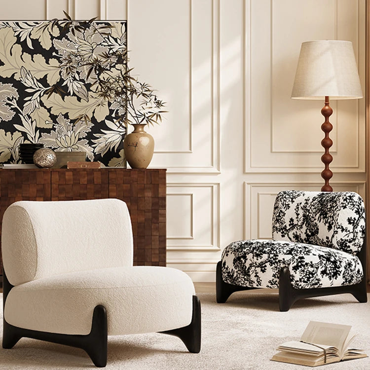 Luxurious Cashmere Accent Chair - Modern Design for Stylish Living Rooms hch-3084
