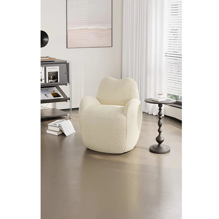 Cozy Cashmere Armchair - Modern Sleek Design for Living Room Comfort hch-3086