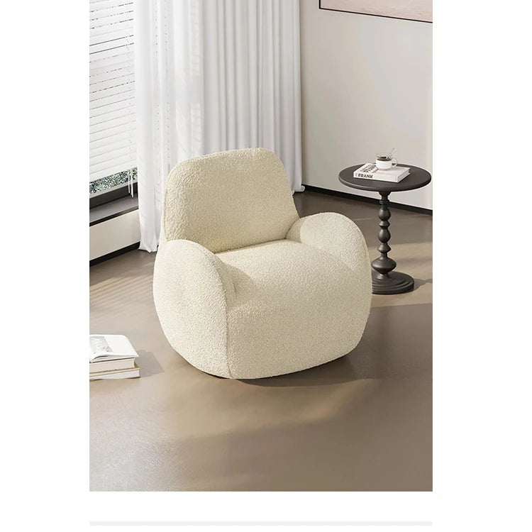 Cozy Cashmere Armchair - Modern Sleek Design for Living Room Comfort hch-3086