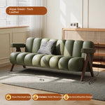Stylish Leathaire Armchair with Solid Wood Frame - Modern Lounge Furniture for Your Home hch-3089