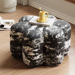 Stylish Cashmere Stool in Unique Floral Design - Perfect for Modern Interiors hch-3090