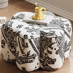 Stylish Cashmere Stool in Unique Floral Design - Perfect for Modern Interiors hch-3090