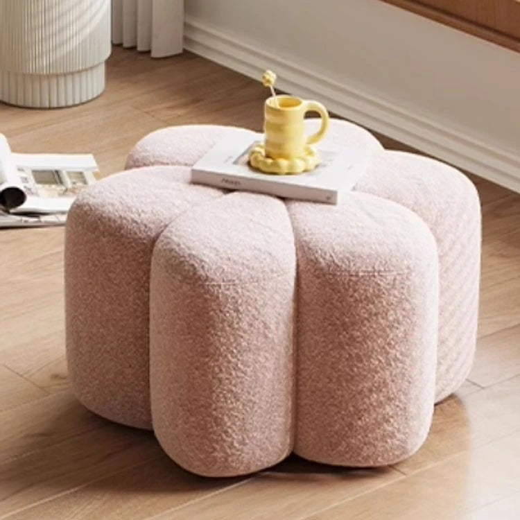 Stylish Cashmere Stool in Unique Floral Design - Perfect for Modern Interiors hch-3090