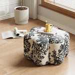 Stylish Cashmere Stool in Unique Floral Design - Perfect for Modern Interiors hch-3090