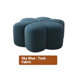 Stylish Leathaire Stool Set for Modern Living Room - Multi-Color Accent Seating hch-3092