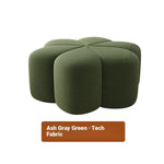 Stylish Leathaire Stool Set for Modern Living Room - Multi-Color Accent Seating hch-3092