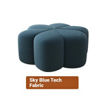 Stylish Leathaire Stool Set for Modern Living Room - Multi-Color Accent Seating hch-3092