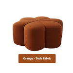 Stylish Leathaire Stool Set for Modern Living Room - Multi-Color Accent Seating hch-3092