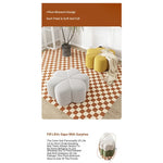 Stylish Leathaire Stool Set for Modern Living Room - Multi-Color Accent Seating hch-3092