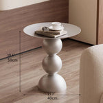 Sleek Modern Black Coffee Table with Unique Bubble Design for Stylish Living Spaces hch-3096