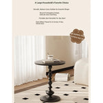 Elegant Round Coffee Table with Stylish Pedestal Base - Modern Living Room Accent Table hch-3097