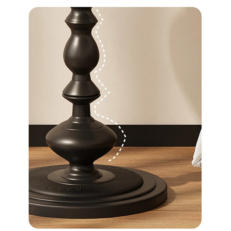 Elegant Round Coffee Table with Stylish Pedestal Base - Modern Living Room Accent Table hch-3097