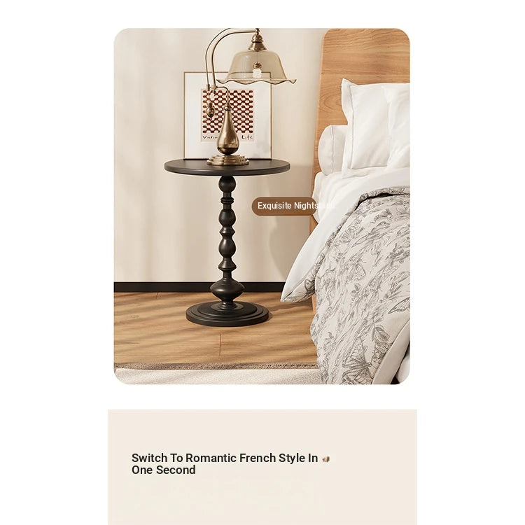 Elegant Round Coffee Table with Stylish Pedestal Base - Modern Living Room Accent Table hch-3097