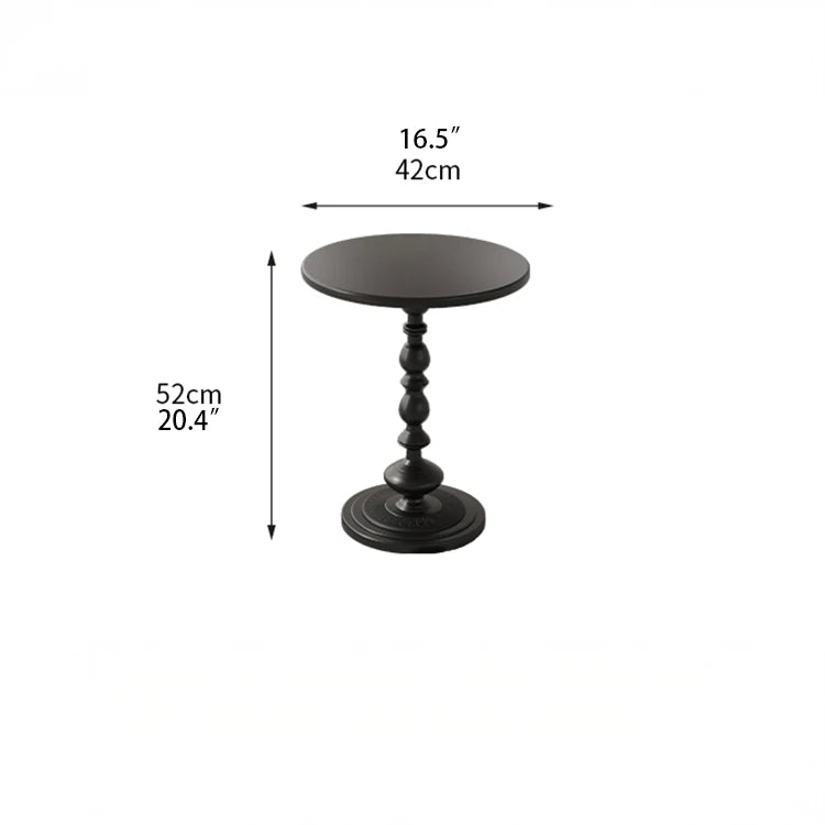 Elegant Round Coffee Table with Stylish Pedestal Base - Modern Living Room Accent Table hch-3097
