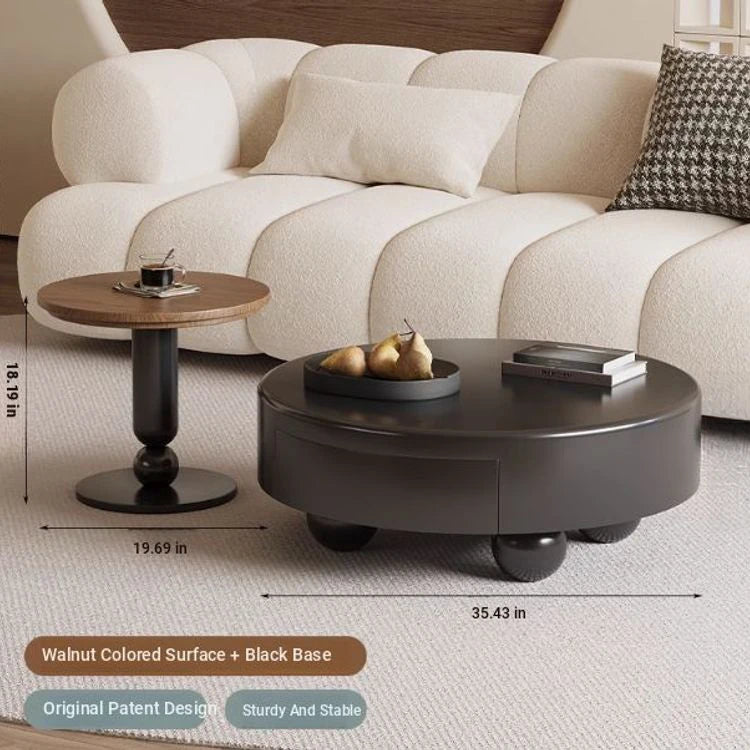 Stylish Solid Wood Coffee Table Set - Modern Design & Versatile Decor for Living Room hch-3100