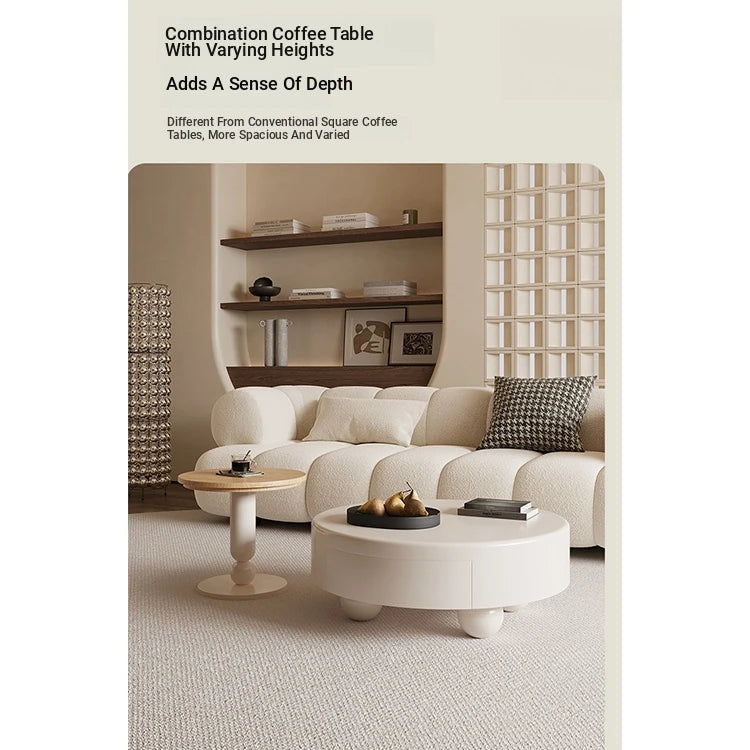 Stylish Solid Wood Coffee Table Set - Modern Design & Versatile Decor for Living Room hch-3100